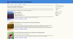 Desktop Screenshot of gosciences.com